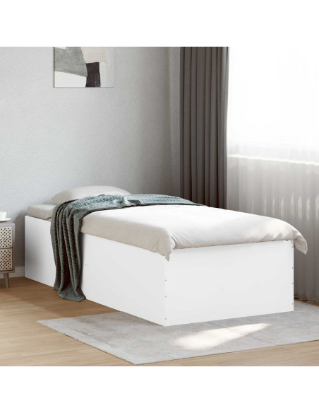 Struttura letto a pavimento Bianco 80 x 200 cm