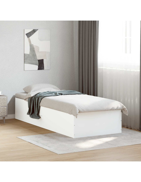 Struttura letto a pavimento Bianco 80 x 200 cm