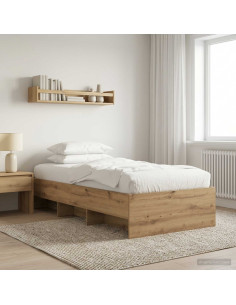 Struttura del letto Rovere Artigianale 80 x 200 cm