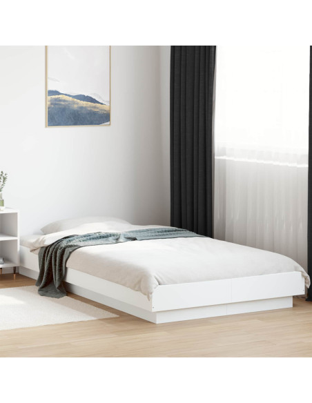 Struttura letto a pavimento Bianco 80 x 210 cm