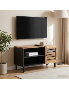 Armadi di Stoccaggio Naturale 80 x 33 x 46 cm