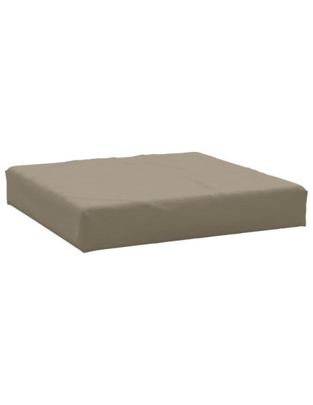 Cuscino per Pallet Tortora 60x60x6 cm in Tessuto Oxford