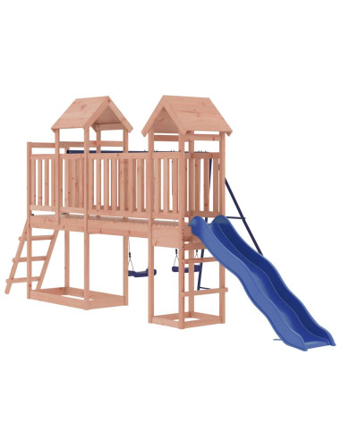 Set da Gioco da Esterno in Legno Massello di Douglas