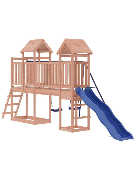 Set da Gioco da Esterno in Legno Massello di Douglas