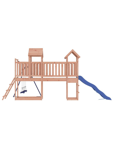 Set da Gioco da Esterno in Legno Massello di Douglas