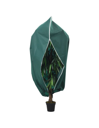 Coperture con Cerniera per Piante 2pz 70 g/m² 3,93x3,5 m