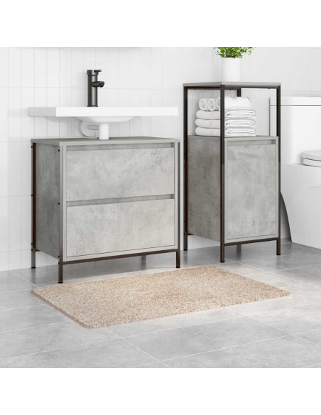 Tappetino da bagno antiscivolo Crema 60 x 90 cm PP