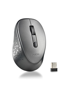 NGS MOUSE WIRELESS GRIGIO 2 PULSANTI E ROTELLA DI SCORRIMENTO