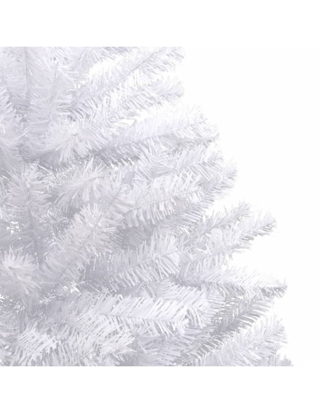 Albero Natale Artificiale Incernierato con Neve Fioccata 210 cm