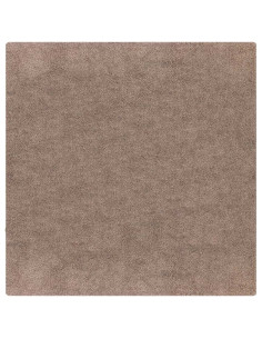 Tappeto Shaggy Antiscivolo Marrone 200 x 200 cm PP 2
