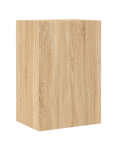 Mobile TV Parete Rovere Sonoma 40,5x30x60 cm Legno Multistrato