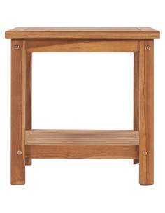 Tavolino da Salotto 45x45x45 cm in Legno Massello di Teak