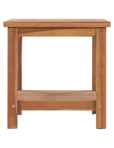 Tavolino da Salotto 45x45x45 cm in Legno Massello di Teak