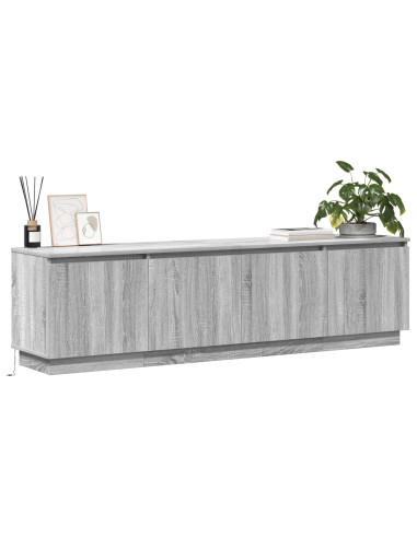 Mobile TV Grigio Sonoma 180 x 38 x 49 cm Legno multistrato