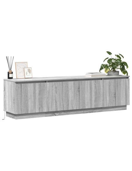 Mobile TV Grigio Sonoma 180 x 38 x 49 cm Legno multistrato