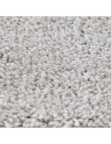 Tappeto Shaggy Antiscivolo Grigio 120 x 120 cm PP