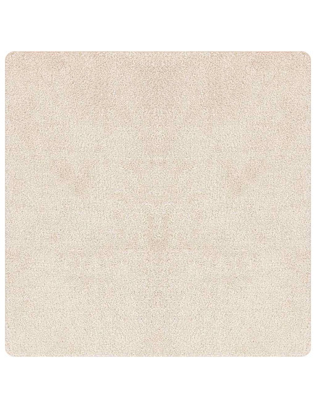 Tappeto Shaggy Antiscivolo Crema 160 x 160 cm PP