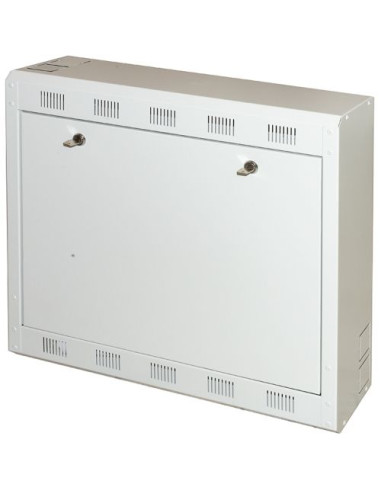 DIGITUS BOX A MURO DVR/NVR, 2 SERRATURE, RIPIANO APRIBILE, L 580, 550 A, P 160, GRIGIO