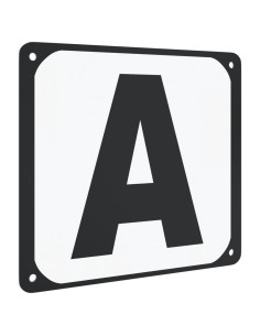 Lettere Arena da Dressage 12 pz in Acciaio