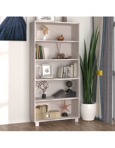 Credenza HAMAR in Legno Massello di Pino Bianca