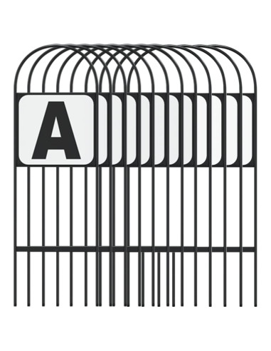 Marcatori da Dressage 12 pz in Acciaio