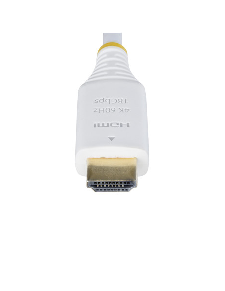 StarTech.com Cavo HDMI Premium Certificato Alta Velocità da 3m, 4K 60Hz / 1440p 144Hz, HDR10 / HDCP 2.2 / ARC, 18 Gbps, UHD HDM