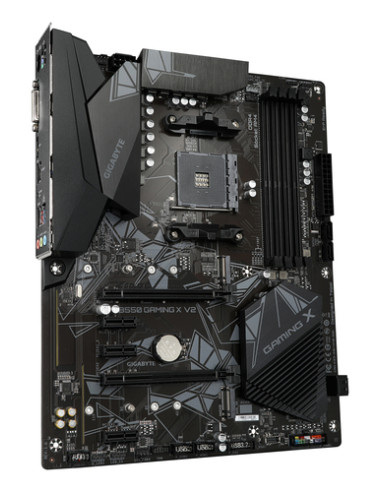 GIGABYTE B550 Gaming X V2 Scheda madre - CPU AMD Ryzen 5000, VRM a 10+3 fasi, fino a 4733 MHz DDR4, 1xPCIe 4.0 + 1xPCIe 3.0 M.2,