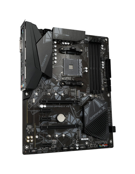 GIGABYTE B550 Gaming X V2 Scheda madre - CPU AMD Ryzen 5000, VRM a 10+3 fasi, fino a 4733 MHz DDR4, 1xPCIe 4.0 + 1xPCIe 3.0 M.2,