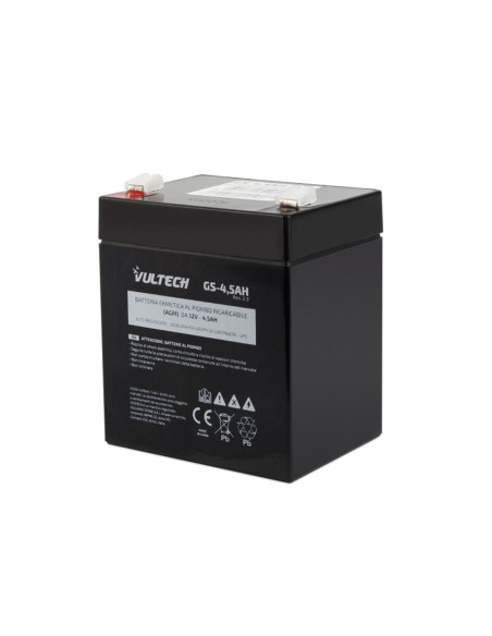 VULTECH BATTERIA ERMETICA AL PIOMBO PER UPS VULTECH GS-4,5AH REV. 2.3 12V 4,5A