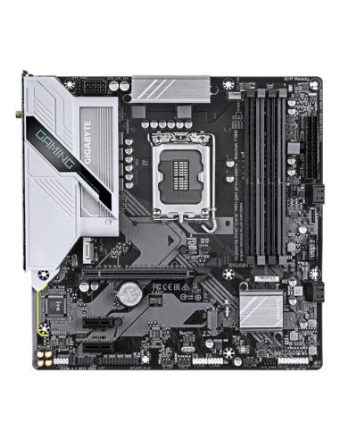 GIGABYTE B760M GAMING PLUS WIFI DDR4 Scheda madre - Supporta CPU Intel Core di 14a generazione, VRM a 4+1+1 fasi, fino a 5333 MH