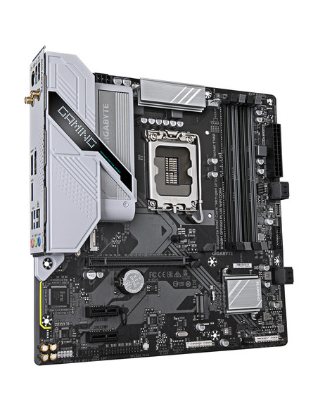 GIGABYTE B760M GAMING PLUS WIFI DDR4 Scheda madre - Supporta CPU Intel Core di 14a generazione, VRM a 4+1+1 fasi, fino a 5333 MH