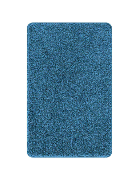 Tappetino da bagno antiscivolo Blu 60 x 90 cm PP