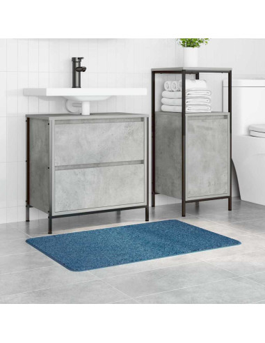 Tappetino da bagno antiscivolo Blu 60 x 90 cm PP