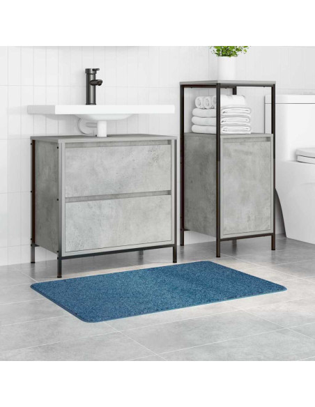 Tappetino da bagno antiscivolo Blu 60 x 90 cm PP
