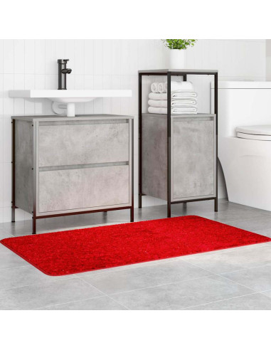 Tappetino da bagno antiscivolo Rosso 70 x 120 cm PP