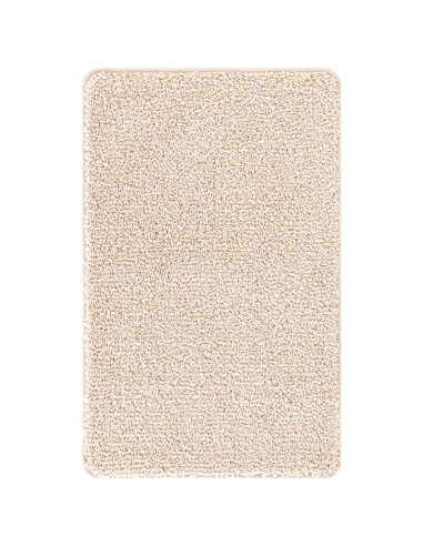 Set di tappetini antiscivolo per il bagno 3 pcs Crema PP