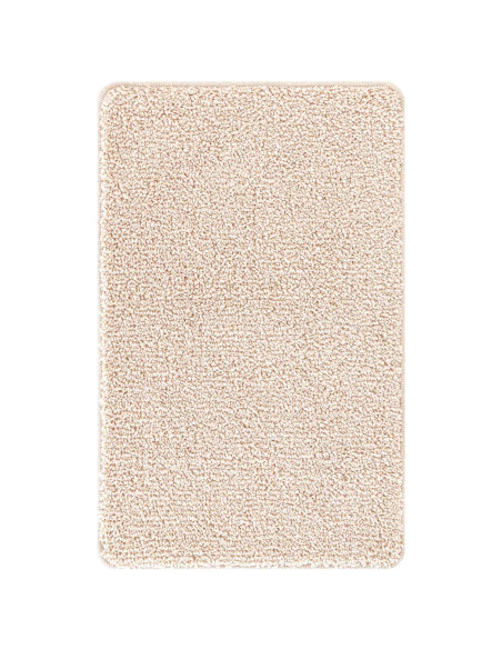 Set di tappetini antiscivolo per il bagno 3 pcs Crema PP