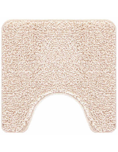 Set di tappetini antiscivolo per il bagno 3 pcs Crema PP
