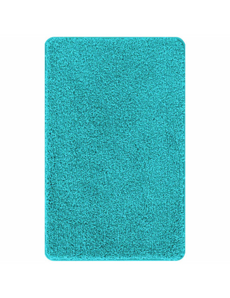 Set di tappetini antiscivolo per il bagno 3 pcs Turchese PP