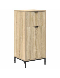 Mobile da Bagno con cassetto Rovere Sonoma 39,5 x 36 x 88 cm 2