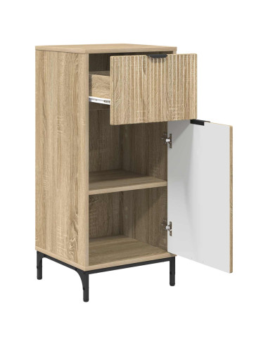 Mobile da Bagno con cassetto Rovere Sonoma 39,5 x 36 x 88 cm