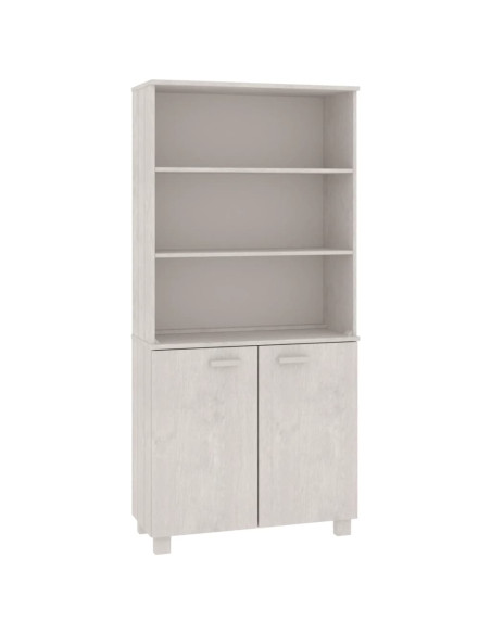 Credenza HAMAR in Legno Massello di Pino Bianca