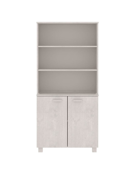Credenza HAMAR in Legno Massello di Pino Bianca