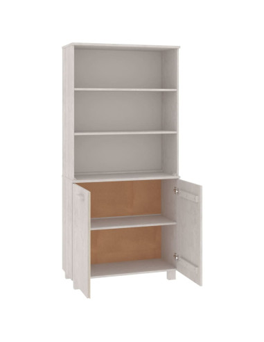 Credenza HAMAR in Legno Massello di Pino Bianca