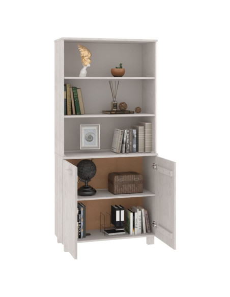 Credenza HAMAR in Legno Massello di Pino Bianca