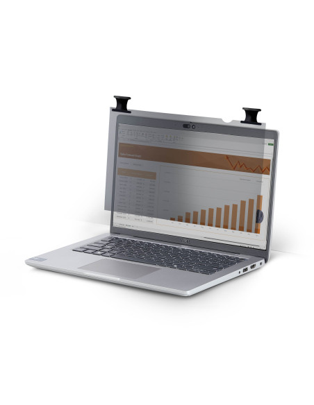 StarTech.com Filtro Privacy Luminoso da 14” 16:9 con Supporto Touch, Schermo Privacy Ribaltabile Antiriflesso, Trasmittanza Lu