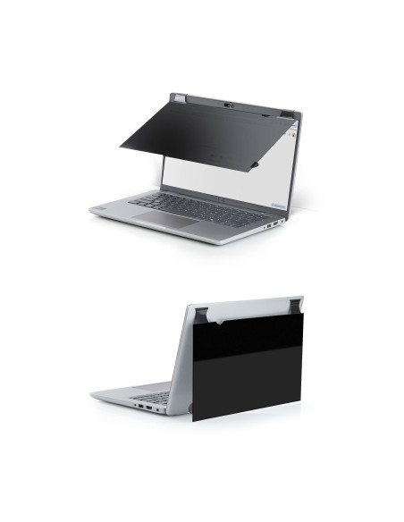 StarTech.com Filtro Privacy Luminoso da 14” 16:9 con Supporto Touch, Schermo Privacy Ribaltabile Antiriflesso, Trasmittanza Lu