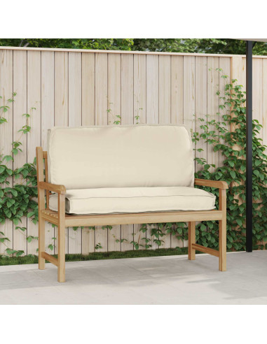 Cuscino Crema 120 x 50 x 12 cm Tessuto Oxford