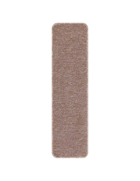 Tappetini Antiscivolo per Scale 15 pcs Marrone chiaro