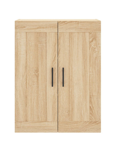 Armadietti a Parete 2 pz Rovere Sonoma in Legno Multistrato